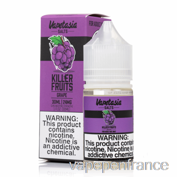 Raisin - Sels De Vapetasia - 30 Ml 24 Mg Stylo Vape